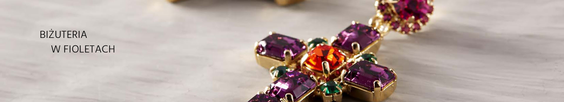 BIŻUTERIA W FIOLETACH