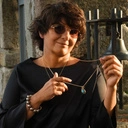 Bransoletka ze szklanych pereł Majorka w kolorze mokka. MOCNA KAWA