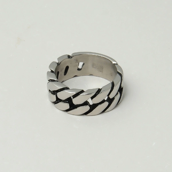 Obrączka męska wykonana ze stali szlachetnej satynowanej. HONOR