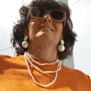 Perłowe krótkie  kolczyki, eleganckie i ozdobne. PEARL