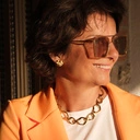 Pozłacane kolczyki w kształcie kwiatu z kryształem. POWIEW WIOSNY