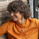 Kolczyki wiszące z granatami, cyrkoniami i perłami. SANTA MARIA DEL FIORE