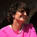 Krótki naszyjnik ze szklanych pereł Majorka i łańcucha. DWA BIEGUNY