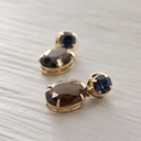 Kolczyki z kryształami. Z MIŁOŚCI