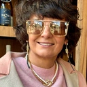 Długie kolczyki wiszące z kryształkami i łańcuszkami. BLASK NICEI