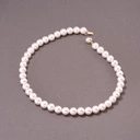 Naszyjnik ze szklanych pereł Majorka w delikatnym różu. ZOSTAŃ JESZCZE ŁYK