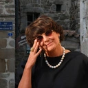 Naszyjnik z białymi i różówymi szklanymi perłami Majorka. ROMANTYCZNE RANO