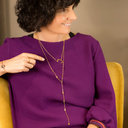 P - Paulina. Pierścionek z literką P