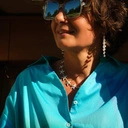 Pozłacane kolczyki girlandy z przezroczystymi cyrkoniami. KASKADY IGUAZU