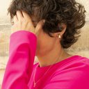 LÁGRIMAS DULCES. Pendientes en forma de lágrimas doradas