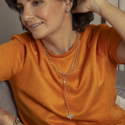 MIS PENSAMIENTOS ESTÁN MUY LEJOS. Pulsera de cadena