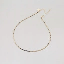 Naszyjnik z paciorków Miyuki i czarnych spineli. SŁODKA PROWANSJA