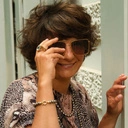 Naszyjnik ze szklanych pereł Majorka w kolorze mokka. CAFFE FERNANDA