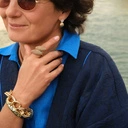 Sztywna pozłacana bransoletka z czarnymi cętkami pantery. GRACJA PANTERY