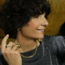 Elastyczny posrebrzany pierścionek z kryształem. TIRAMISU