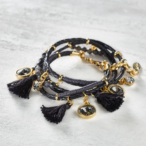 SOLO AMANTES SOBREVIVEN. Pulsera de cuero