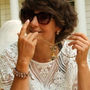 Bransoletka na sznurku z kamieniami i kryształkami. W KOLORACH ŚWITU