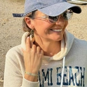 Czterorzędowa bransoletka tkana z paciorków Miyuki. GOLDEN MILE