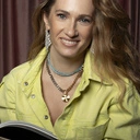 Krótki naszyjnik z podwójnego błękitnego sznurka z przedłużką. UNOSZĘ SIĘ