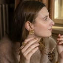 Bransoletka z łańcucha z zapięciem typu toggle. RUSAŁKA