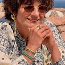 Wąska bransoletka ręcznie tkana z paciorków Miyuki. BLASK NIFERTITI