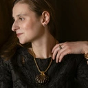 Podwójny czarny choker wysadzany kryształkami. MAM COŚ DLA CIEBIE