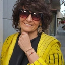 Bransoletka na łańcuszku z kolorowymi kryształkami. OWOCOWE SMOOTHIE