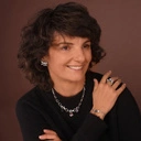 Platynowany naszyjnik z kolorowymi kryształami. SREBRZYSTA NOC