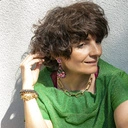 Pozałacana bransoletka z czarnym kordonkiem. WYPLATANIEC