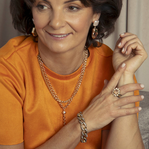 MIS PENSAMIENTOS ESTÁN MUY LEJOS. Pulsera de cadena