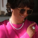 Naszyjnik ze szklanych pereł Majorka z zapięciem toggle. W OBJĘCIACH POŚWIATY