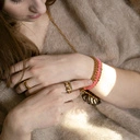 Bransoletka z łańcucha z zapięciem typu toggle. RUSAŁKA