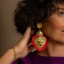 Złota bransoletka z łańcuszka z ważkami i kryształkami. MAŁA SYRENKA