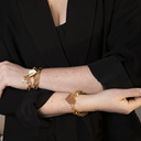 CORAZÓN DE CARAMELO. Pulsera con colgante con corazón