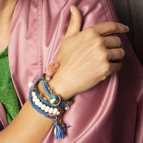 Doda wam energii!. Bransoletka skórzana