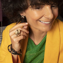 Skarabeusze w czerwieniach. Kolczyki wkrętki