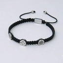 Bransoletka z liny, z trzema marynistycznymi symbolami. ADMIRALSKIE TANGO