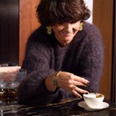 Pulsera sobredorada con cristales