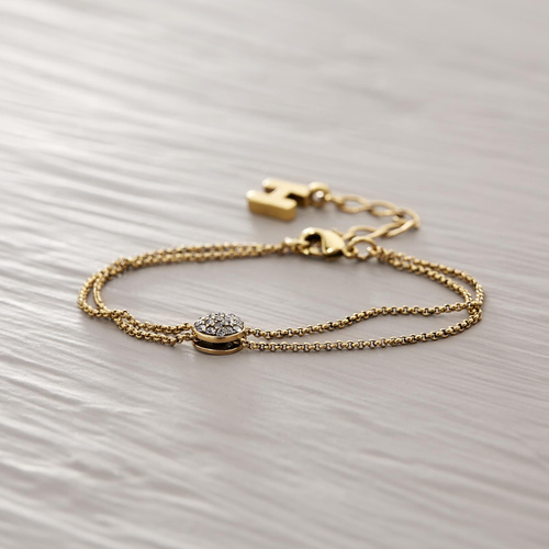 GUIDO. Pulsera con bola de cristal