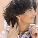 Damski pierścionek-obrączka o niebanalnym designie. MÓJ CI ON