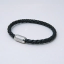 Bransoletka z plecionki z grawerowanym zapięciem. KLASYKA GATUNKU