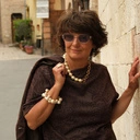 Bransoletka ze szklanymi perłami w kolorze szampana. ZŁOTE ZBIORY