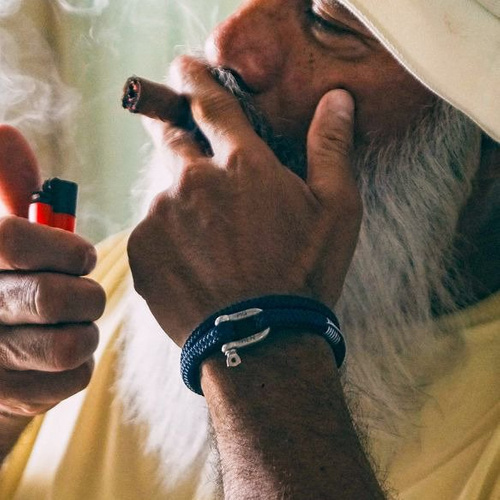 PADRE E HIJO. Pulsera de hombre con grillete