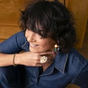 Pozłacana bransoletka wysadzana kryształkami. NOWE ZASADY