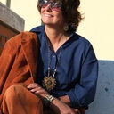 Wąska bransoletka tkana z czarnych paciorków Miyuki. LUSTRO NOCY