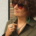 Krótki naszyjnik z bogato zdobioną zawieszką z turkusem. MÓJ TURKUS