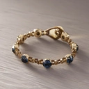 Delikatna bransoletka z koralików i kryształów. BYĆ SOBĄ