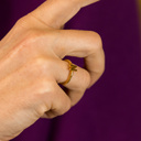 N - Natalia. Pierścionek z literką N