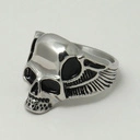 Sygnet męski wykonany ze stali szlachetnej satynowanej. STALOWY