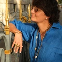 Złocona bransoletka z grubych podwójnych ogniw. BONA FORZA